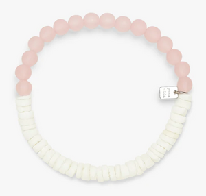 Pink Puka Shell Bracelet