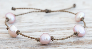 Blush Pearl Baroque Bracelet
