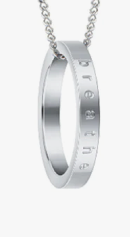 Breathe Ring (Shiny Silver)