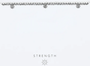 Strength Beaded Icon Bracelet