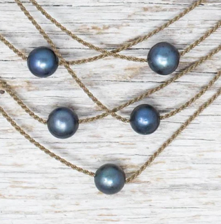 Edison Peacock Stone Necklace