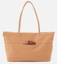 Load image into Gallery viewer, Tripp East-West Tote in Sandstone