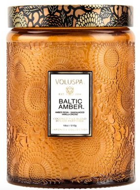 Amber candle
